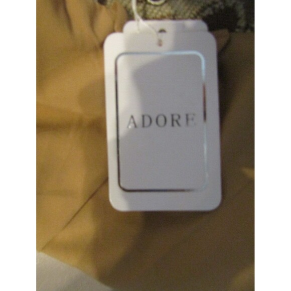 Adore Baroque Inspired Khaki Paisley Cropped Jacket Raw Hem Retails NWT $150 L - Picture 11 of 11